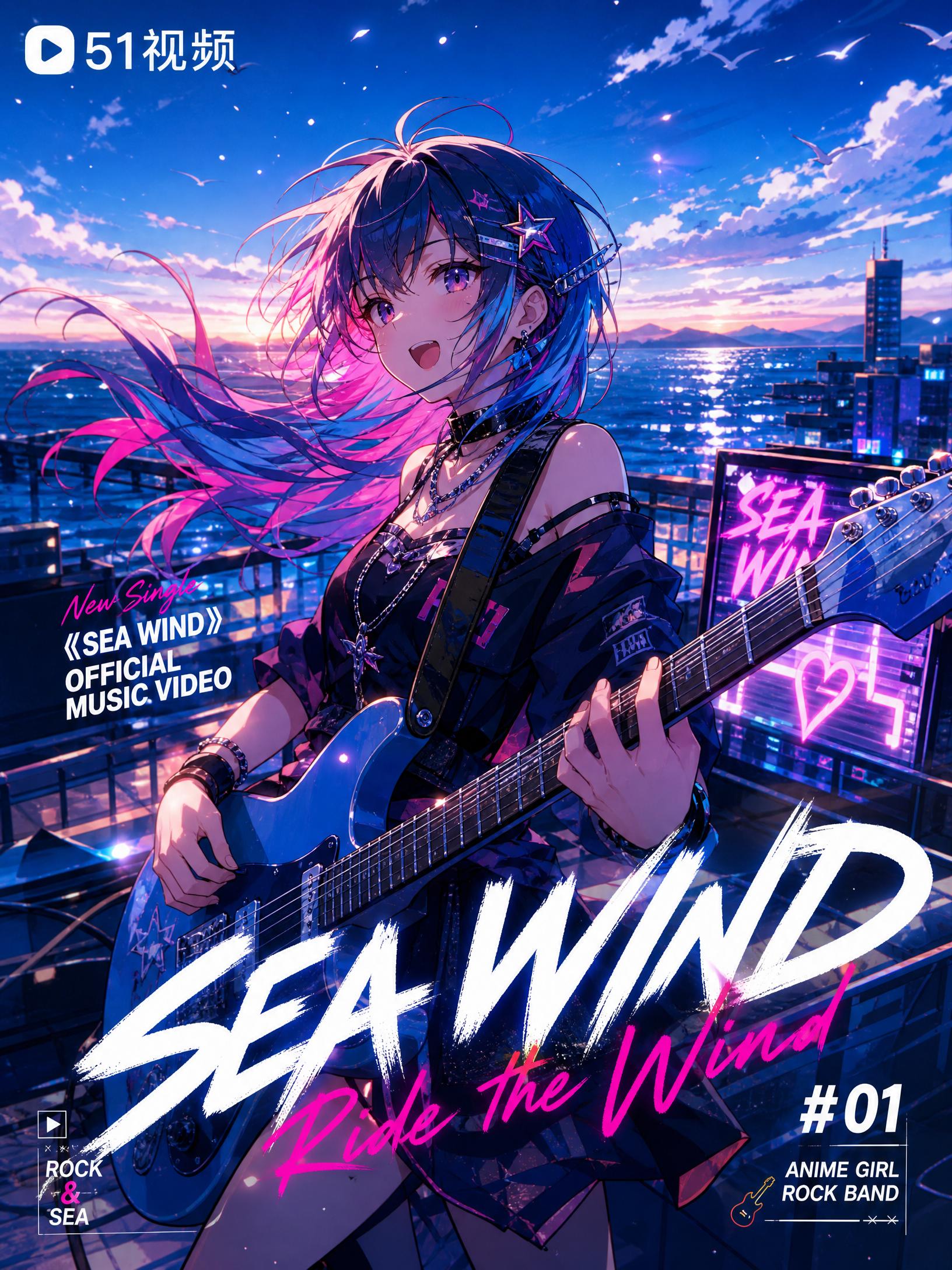 抖荫短视频-SEA WIND原创抖荫短视频MV